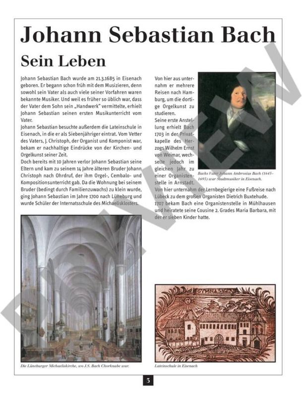 Johann Sebastian Bach - Ein Streifzug durch Leben und Werk