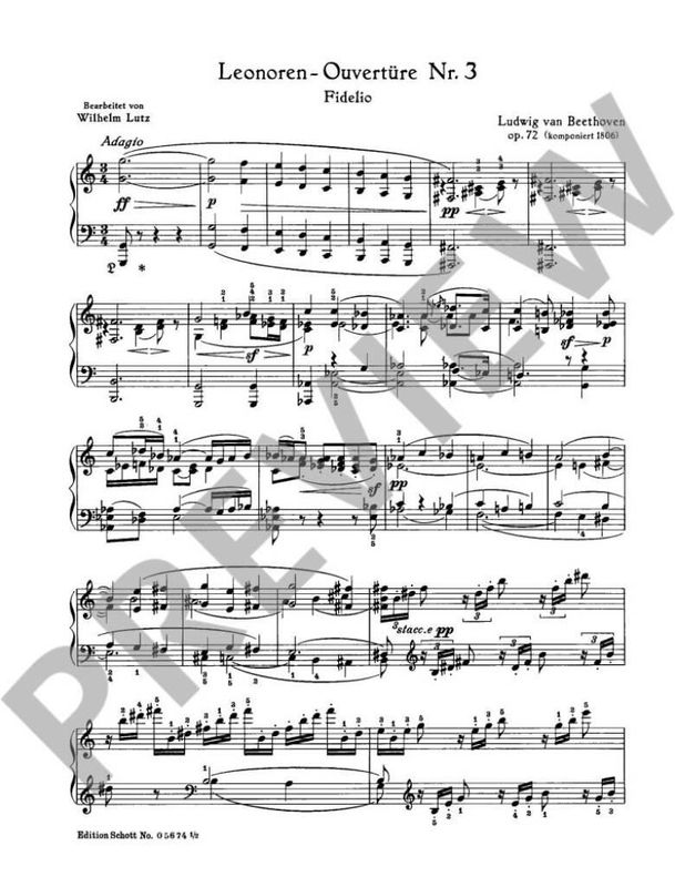 Ludwig van Beethoven - Leonoren-Ouverture No. 3 op. 72
