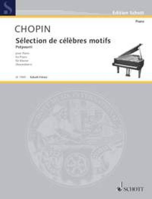 Hovedbilde Frédéric Chopin - Selection de celèbres motifs