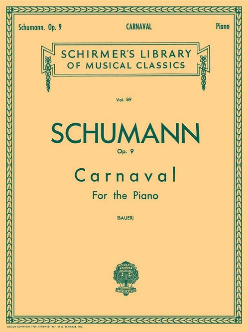 Hovedbilde Robert Schumann - Carnaval Op.9