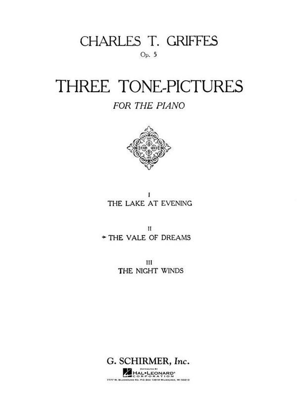 Charles Tomlinson Griffes - Vale of Dreams, Op. 5, No. 2