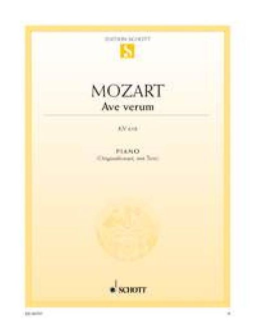 Hovedbilde Wolfgang Amadeus Mozart - Ave Verum Kv618