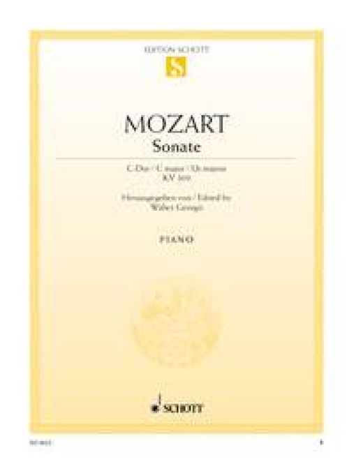 Hovedbilde Wolfgang Amadeus Mozart - Sonate C Kv309