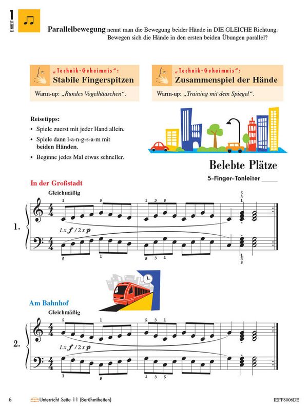 Piano Adventures: Technik- & Vortragsheft Stufe 3