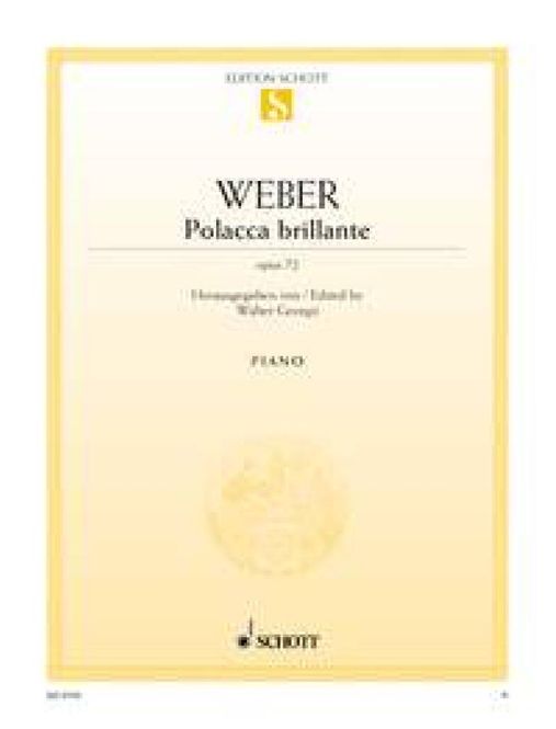 Hovedbilde Carl Maria von Weber - Polacca Brillante Opus 72