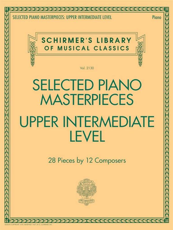 Selected Piano Masterpieces - Upper Intermediate