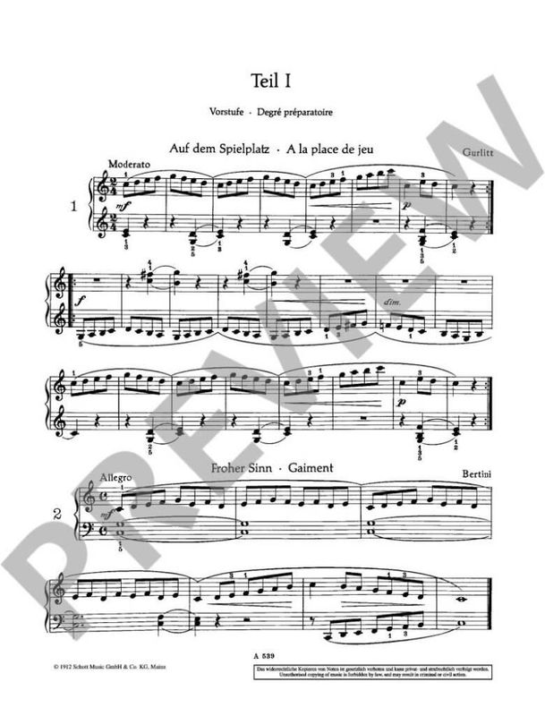 Otto Thuemer - Neue Etudenschule 1