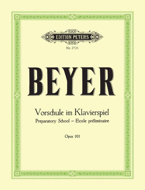 Hovedbilde Ferdinand Beyer - Vorschule im Klavierspiel ...