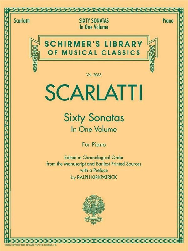 Domenico Scarlatti - 60 Sonatas, Books 1 and 2