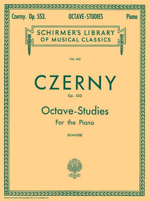 Hovedbilde Carl Czerny - Six Octave Studies Op.553