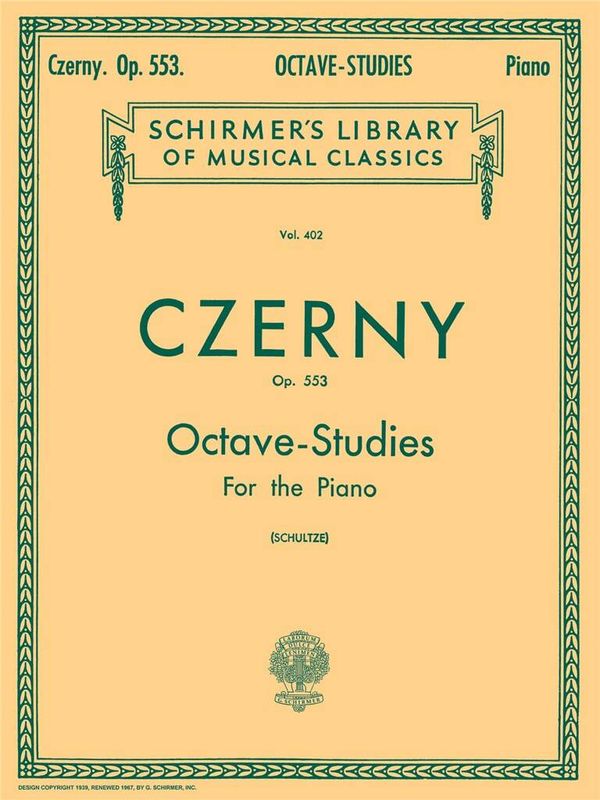 Carl Czerny - Six Octave Studies Op.553
