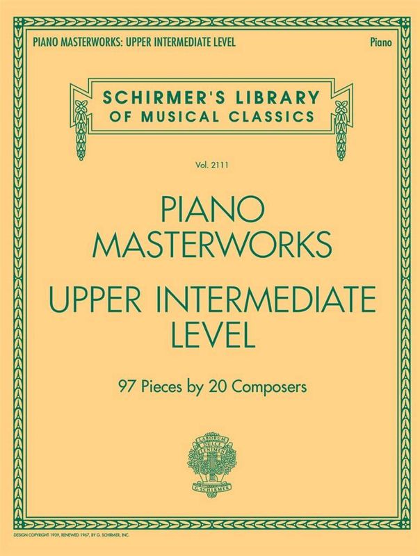 Piano Masterworks - Upper Intermediate Level