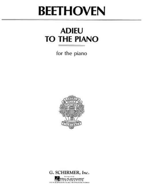Hovedbilde Ludwig van Beethoven - Adieu To The Piano