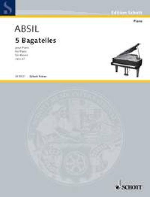 Hovedbilde Jean Absil - 5 Bagatelles op. 61