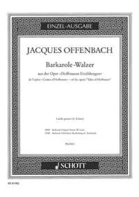 Hovedbilde Jacques Offenbach - Hoffmanns Erzählungen