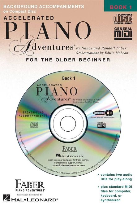 Hovedbilde Piano Adventures for the Older Beginner Book 1 CD