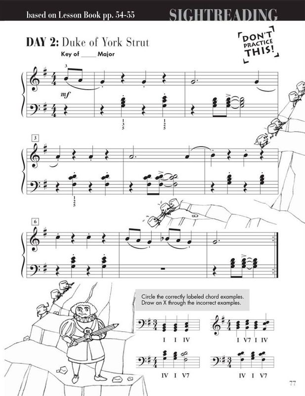 Piano Adventures Sightreading Level 2B