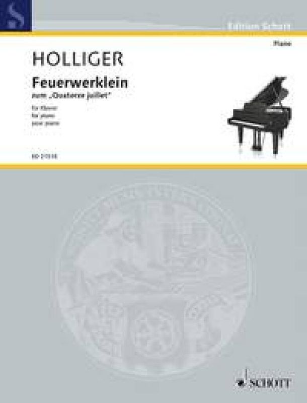 Heinz Holliger - Small fireworks