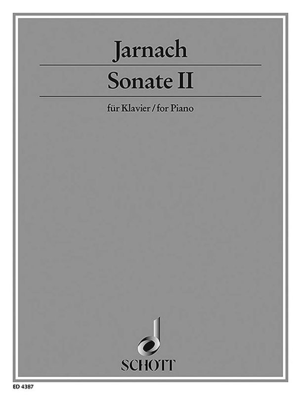 Philipp Jarnach - Sonate 2