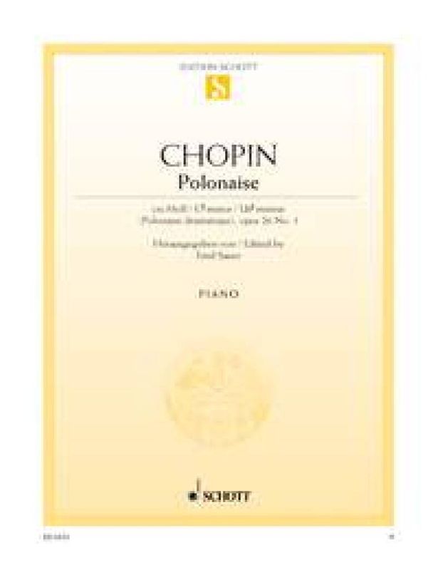 Frédéric Chopin - Polonaise Cis Opus 26/1