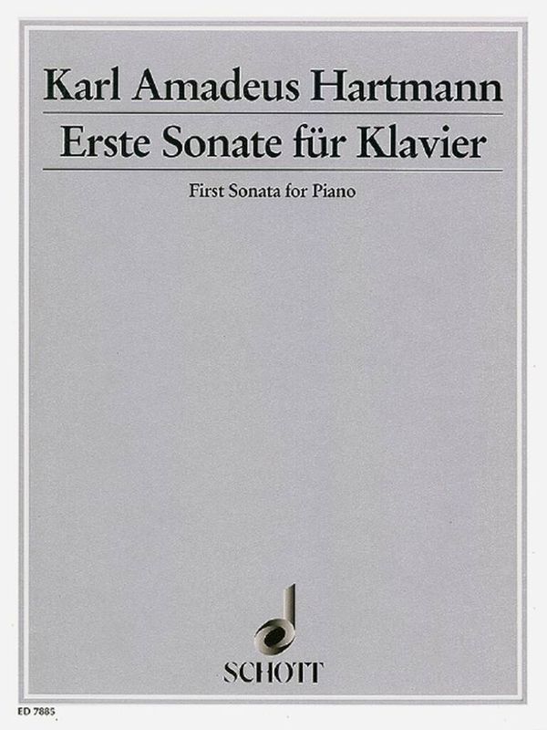 Karl Amadeus Hartmann - First Sonata for Piano