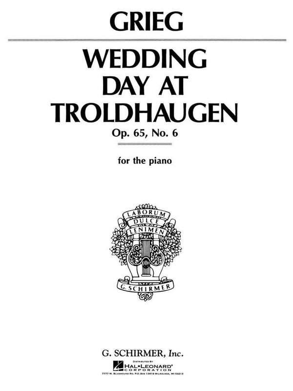 Edvard Grieg - Wedding Day at Troldhaugen