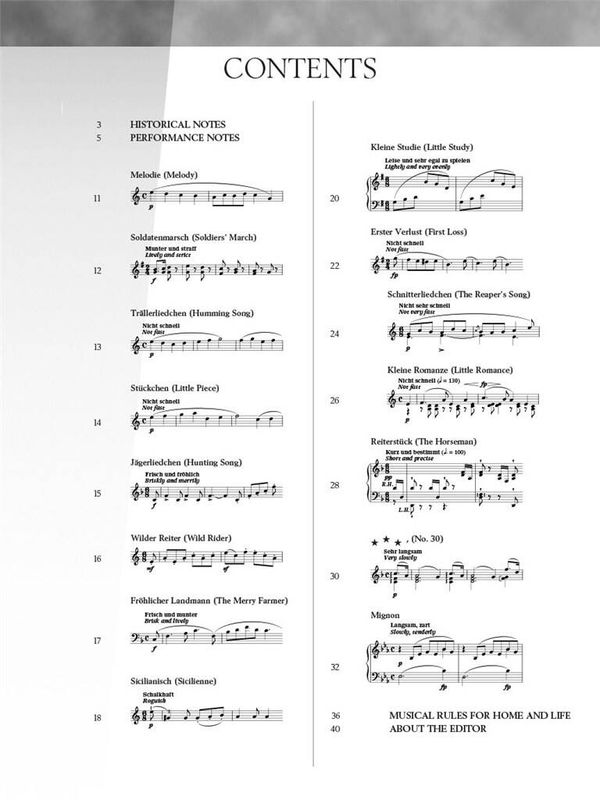 Robert Schumann - Selections From Album For The Young Op.68