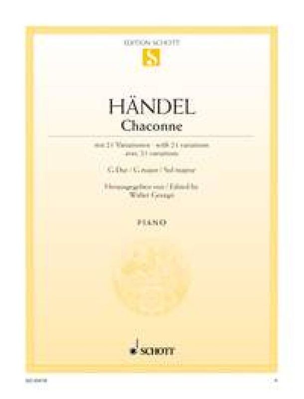 Georg Friedrich Händel - Chaconne G