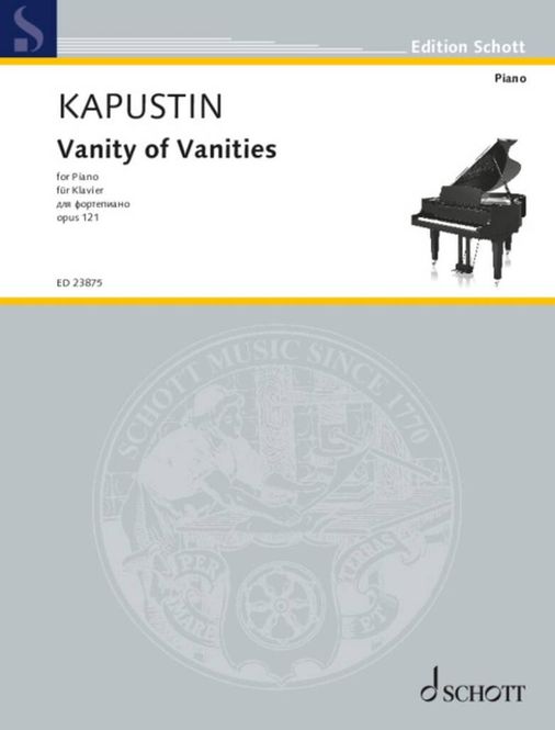 Hovedbilde Nikolai Kapustin - Vanity of Vanities op. 121