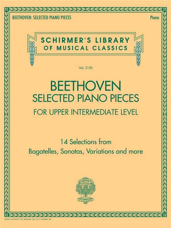 Ludwig van Beethoven - Beethoven: Selected Piano Pieces