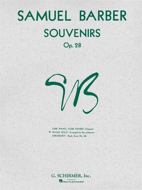 Hovedbilde Samuel Barber - Souvenirs Opus 28