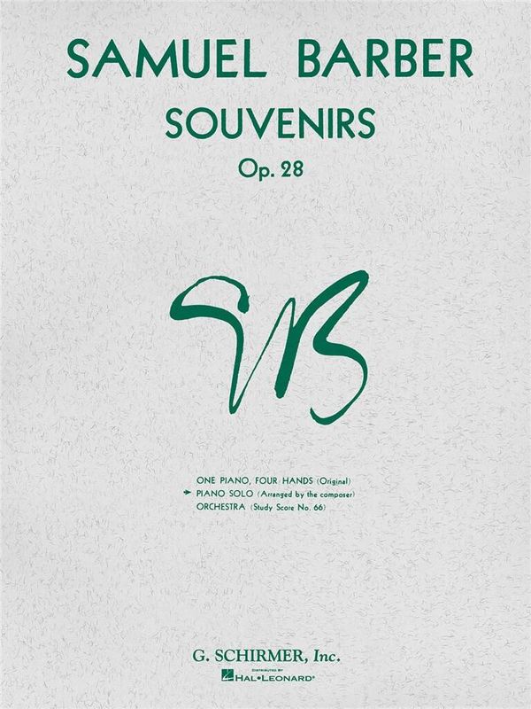 Samuel Barber - Souvenirs Opus 28