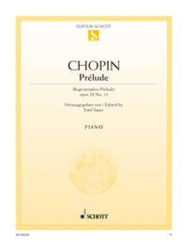 Frédéric Chopin - Prelude Opus 28/15(Regentropf)