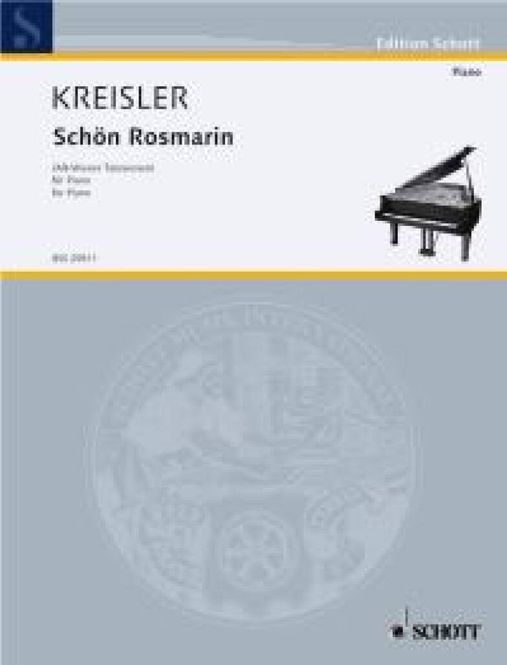 Hovedbilde Fritz Kreisler - Schon Rosmarin