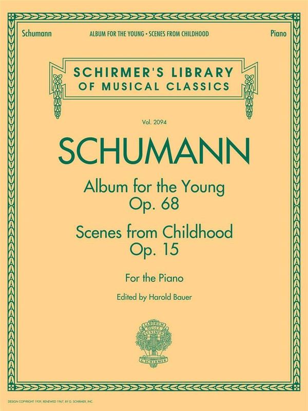 Robert Schumann - Album For The Young Opus 68