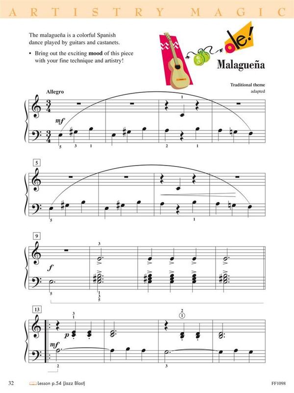Piano Adventures Technique & Artistry Book Lev. 2A