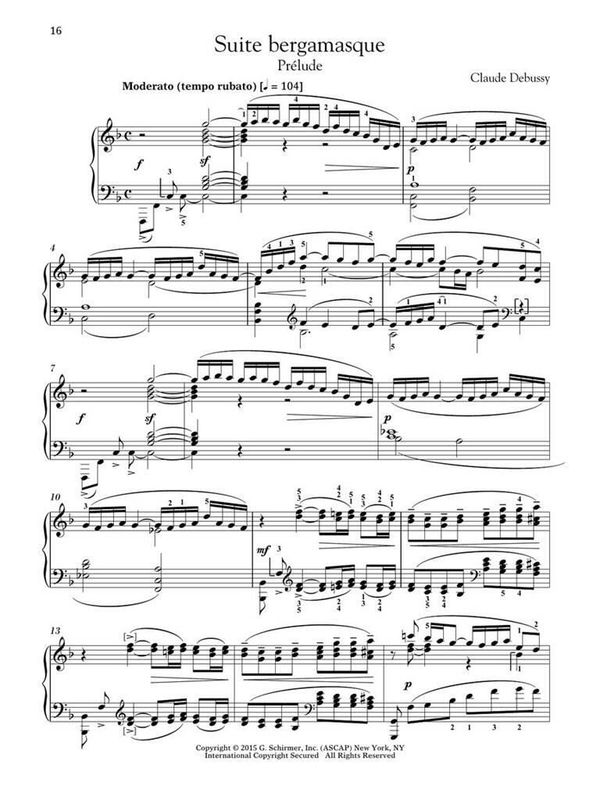 Claude Debussy - Debussy - Suite bergamasque