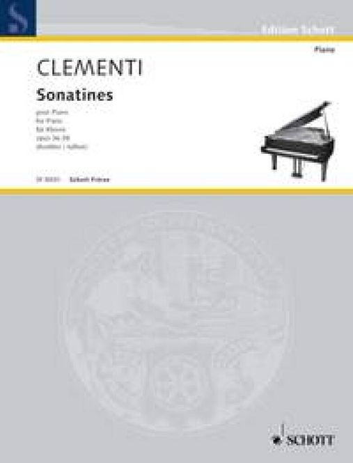 Hovedbilde Muzio Clementi - Sonatinas op. 36/37/38