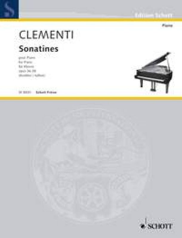 Muzio Clementi - Sonatinas op. 36/37/38