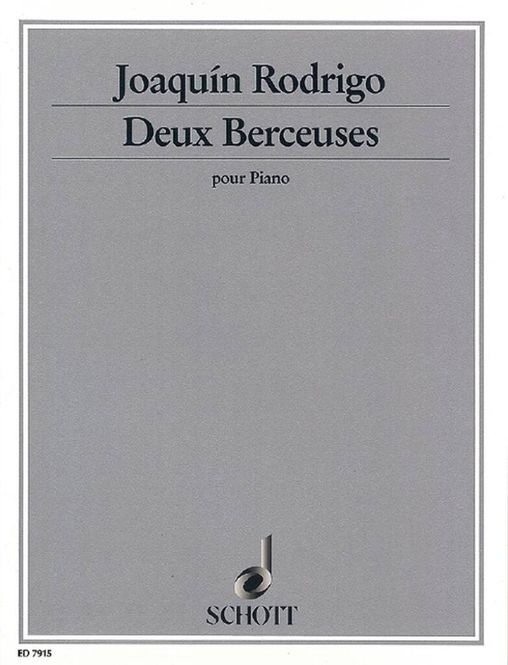 Hovedbilde Joaquín Rodrigo - Berceuses (2)