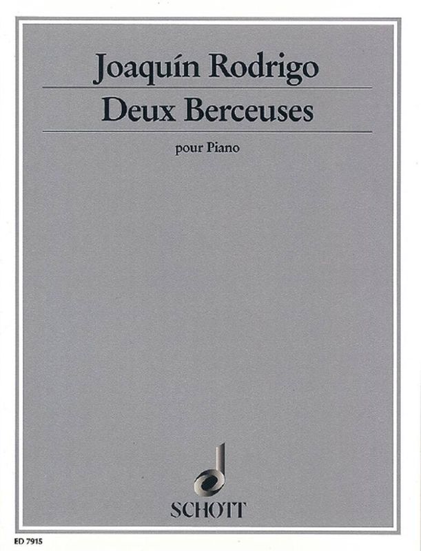 Joaquín Rodrigo - Berceuses (2)