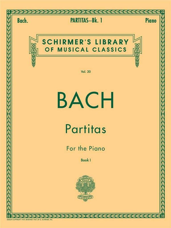 Johann Sebastian Bach - Partitas - Book 1