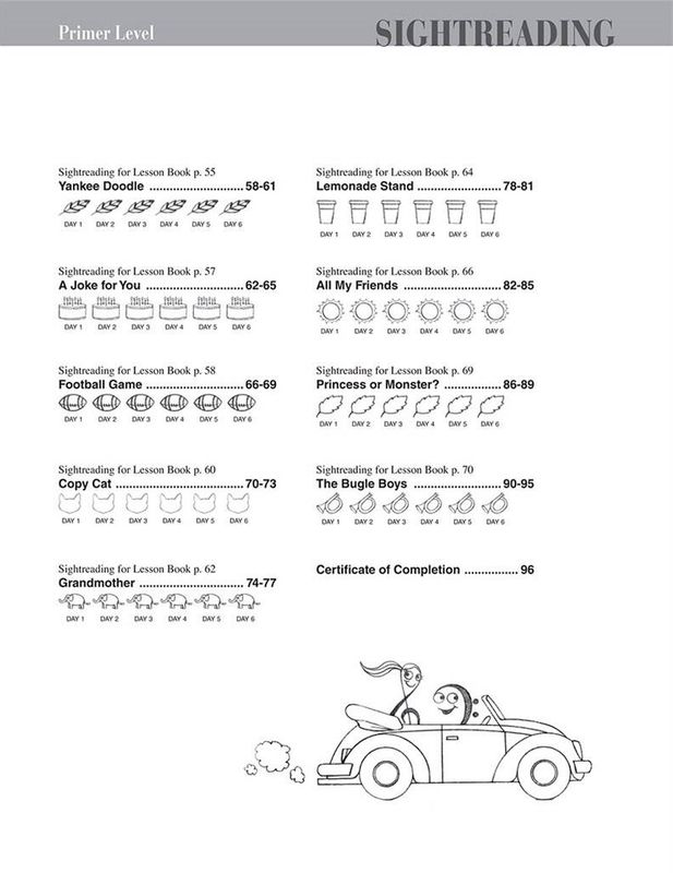 Piano Adventures Sightreading Primer Level