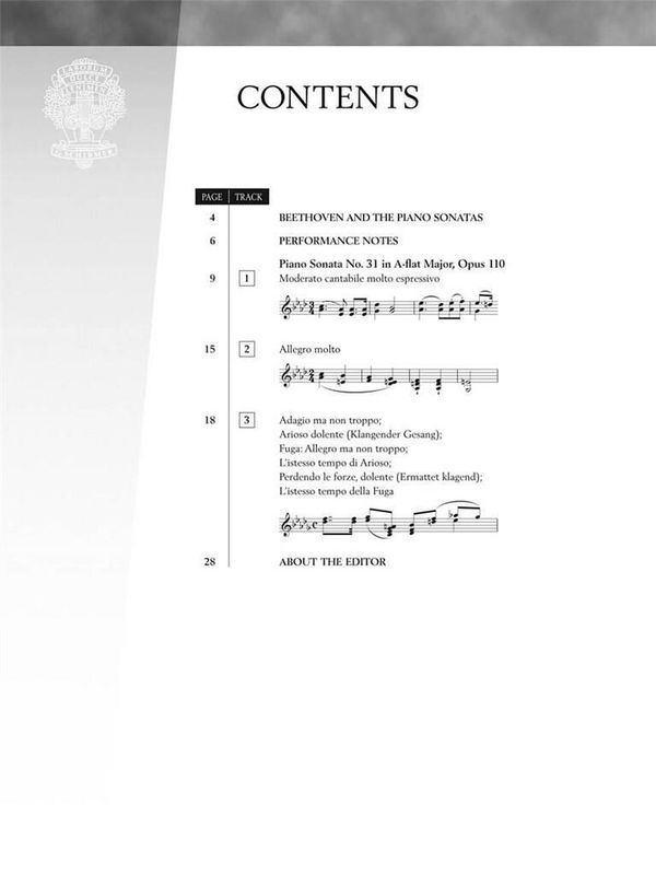 Ludwig van Beethoven - Beethoven: Sonata No. 31 in A-flat Major,