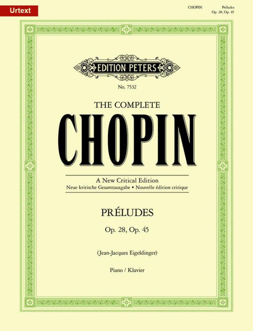 Hovedbilde Frédéric Chopin - Preludes Op.28 45 (Eigeldingen)