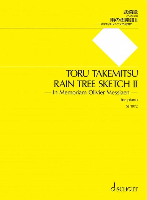 Hovedbilde Toru Takemitsu - Rain Tree Sketch 2(1992)
