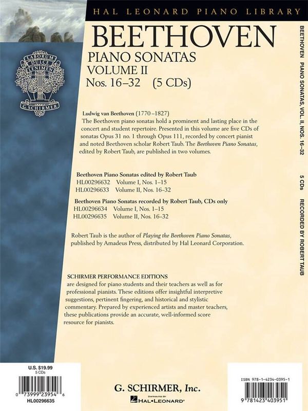 Ludwig van Beethoven - Piano Sonatas - Volume 2