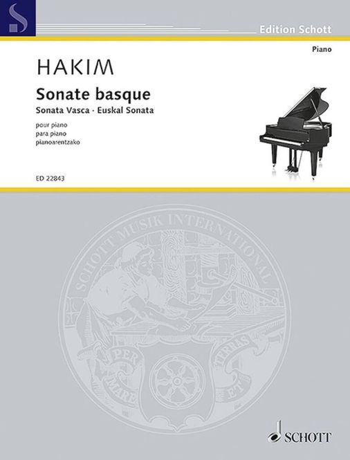Hovedbilde Naji Hakim - Sonate basque