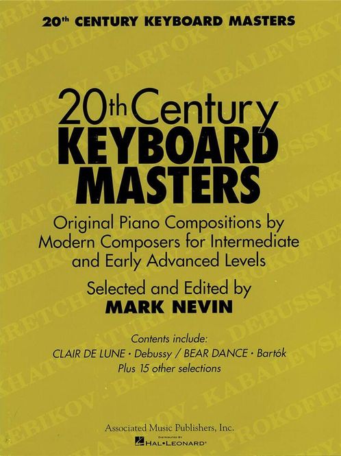 Hovedbilde Twentieth Century Keyboard Masters