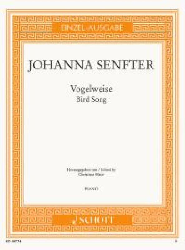 Johanna Senfter - Vogelweise g-Moll o. op.
